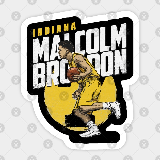 Malcolm Brogdon Indiana Drive Sticker by MASTER_SHAOLIN